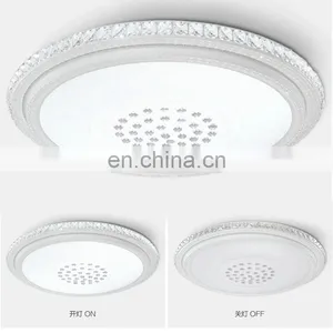 Modern Luxury Crystal Ceiling Light Dining Room 2 Colors Changed LED Ceiling Lamp thumbnail-5