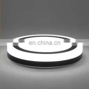 Creative Round Atmosphere LED Ceiling Light Modern Simple Living Room Lamps for Bedroom Study Room thumbnail-3