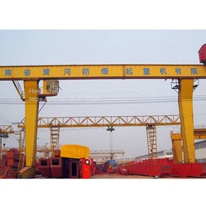 MJ 60t Track Container Gantry Crane thumbnail-5