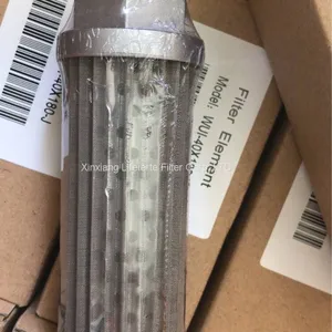 WU Series Hydraulic Filter WU-40X80-J WU-40X100-J WU-40X180-J Suction Oil Filter Element, thumbnail-1