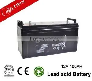 12V 100Ah Vrla Battery Deep Cycle Solar Battery for Energy Solutions thumbnail-1