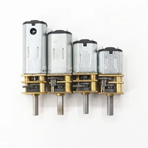 Low Speed 12mm Metal dc Electronic Gear Motor 3v 6v 12v 24v With N20 dc Motor for Door Lock thumbnail-2
