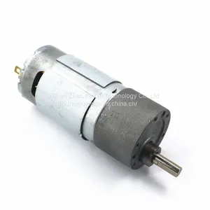 37mm 12v 24v dc Gear Motor With Encoder for 37mm Metal Gearbox and Intelligent Robot thumbnail-5