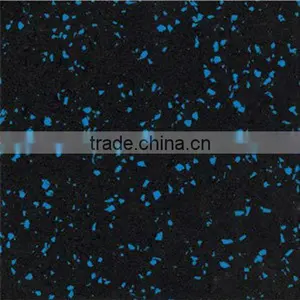 Cheap Indoor Fitness Rubber Floor Tiles thumbnail-3