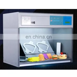 4 Light Sources D65, TL84, UV, F/A D65 Light Booth Color Assessment Cabinet thumbnail-1