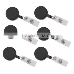Bokit 100Pcs NEW Retractable Reel ID Badge Key Card Name Tag Holders With Belt thumbnail-1