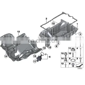 Factory Top Sale Automotive Parts Engine System Car Oil Pan for BMW F30 F35 F18 F20 F23 thumbnail-1