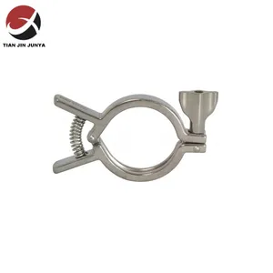 Lost Wax Casting Stainless Steel 304 316 Pipe Clips/heavy Duty/extended/multiple/U Bolt/three/two Bolt Adjustable China Manufacturer Plumbing Fitting Pipe Clamp thumbnail-1