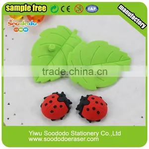 3D Mini Ladybug Eraser thumbnail-2