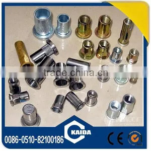 High Quality Flat Head Knurled Rivet Nut thumbnail-2