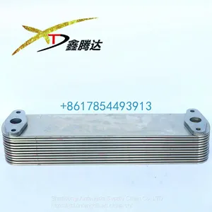 PC400-3 Engine Oil Radiator 6151-61-2110 6D125 Oil Cooler thumbnail-1