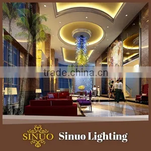 Hand Blown Glass Pendant Lights Decorative Led Lights thumbnail-1