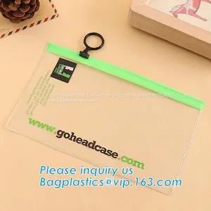 Office Stationery Products, A4 Size, Zipper Pen File Document Folders, Pockets Bags, Organizer, Paper File Folder thumbnail-2