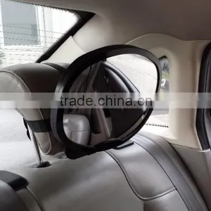 Elliptical Back Seat Mirror, Back Seat Car Mirror, Baby View Mirror thumbnail-2