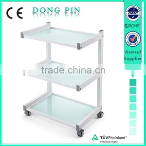 Beauty Salon Equipment Glass Shelf Trolley Medical Facial Trolley Wholesale Quality Choice thumbnail-5