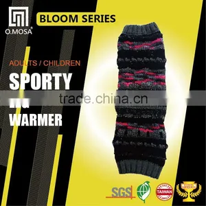 OM3260 O.MOSA 3G Wool Fancy Yarn Sport Knitted Bubble Structure Leg Warmer thumbnail-2