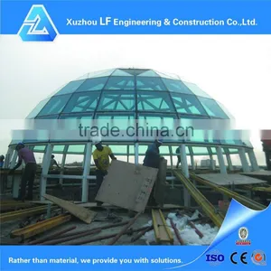 Pre Engineered Light Steel Structure Conference Hall Design thumbnail-1