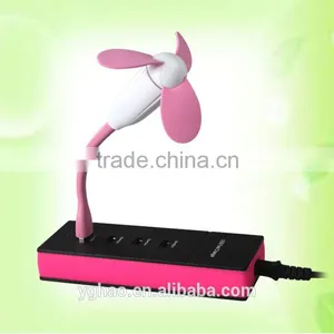 Factory YGH556 Bamboo Dragonfly USB Mini Fan Mini Electric Hand Fan thumbnail-4