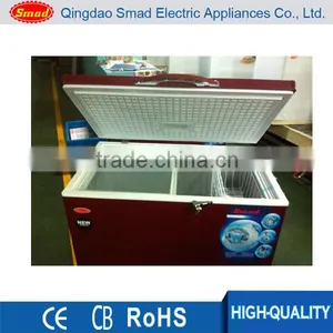 255L Red Colored Deep Freezer Price Deep Freezer With Lock Freezer Room thumbnail-1