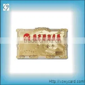 High Quality Brass Metal Loyalty Card thumbnail-1
