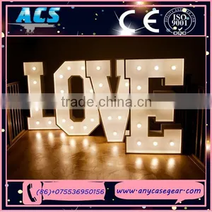 ACS Decorative LOVE Letter Beautiful Standing for Wedding and Decoration Battery LED Marquee Light Letters thumbnail-4