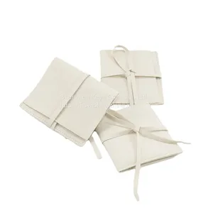 Suede Fabric Jewelry Earrings Ring Necklace Drawsrting Packaging Bags Pouch thumbnail-2