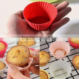 Heat Protective Mini Silicone Cake Baking Mould,Muffin Cups thumbnail-5