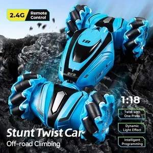 Gesture Induction Twist Stunt Car Four-wheel Drive Climbing Remote Control Car Boy Gift Toys Wholesale thumbnail-1