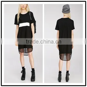 2015 China Manufacturer Customized Ladies Print Casual Dress thumbnail-1