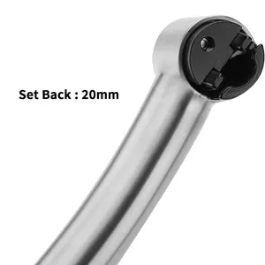 Bike Seatposts of Titanium 27.2/31.6mm Seat Pole Adapter for Road Bike/MTB Bicycle 350mm Lightweight Ti Parts thumbnail-4