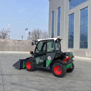 HZM2812T,Small Telehandler, Compact and Versatile Small Forklift Loader for Hot Sale in Europe thumbnail-1