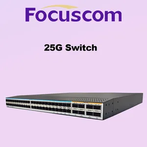 L3 Managed Switch Data Center 48-Port 25G SFP28 and 8-Port 100G QSFP28 Uplink, High-Performance Aggregation Network TOR Switch Focus S6670-48XY8QC thumbnail-3