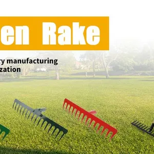 Strong Teeth Garden Rake for African Importers OEM Factory Supply for Agricultural Use African Market Factory Bulk Order thumbnail-3
