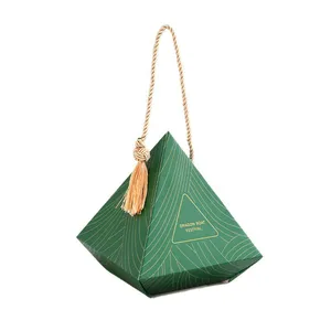 New Design Cardboard Paper Packaging Small Box With Rope thumbnail-1