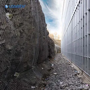Rockfall Netting G80 4.6 Hot Dip Galvanizing Wire Mesh Landslide Prevention Mesh Secure Unstable Mountain Slopes Effectively thumbnail-3