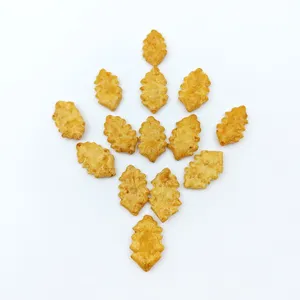Premium BRCGS Halal Kosher Certified Leaf Shaped Rice Cracker Bites for Global Retailers thumbnail-3