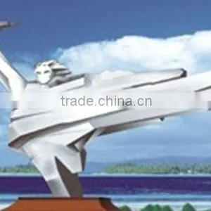 Modern Abstract Stainless Steel Arts Sculpture for Garden Use thumbnail-1