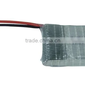 High Power Diacharge Rechargeable Lithium Lipo 600mah 3.7V Battery thumbnail-1