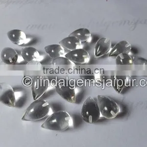 AAA Quality Loose Gemstone Crystal Smooth Half Drill Drops thumbnail-1
