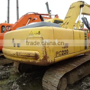 Strong Relibility Used Excavator Pc220-6 Oringinal Japan China for Cheap Sale in Shanghai thumbnail-3