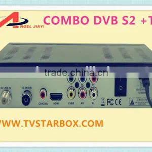 Best Quality Combo Receiver Dvb S2/t2 Receiver Dvb S2+t2+t Digital Satellite Receiver thumbnail-3