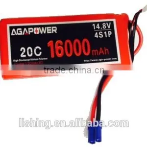 AGA POWER 25C 22.2V 22000mah Li-polymer Battery for RC DJI S900 Drone Fpv, With EC5 Connector thumbnail-5