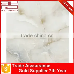 Inkjet Polished Glazed Vitrified Floor Thassos White Tiles Quality Choice thumbnail-1
