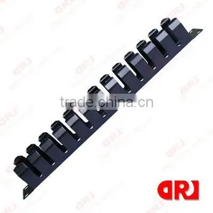 1U 12 Ports Plastic Desktop Cable Management thumbnail-1
