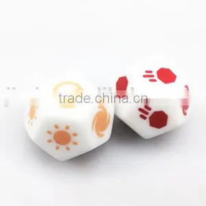 Custom 12 Sided Printed Dice thumbnail-1