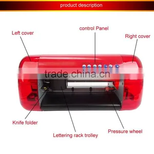 Cutting Plotter for Mesh Flex Pvc Laser Cutter Cutok DC330 PU PVC Vinyl Cutter With Laser Pointer thumbnail-3