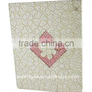 Flower Pattern PU Ring Binder Desktop File Folder for Office Stationery Cardboard A4 or FC Size thumbnail-1