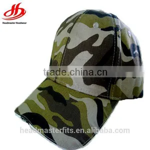 Custom 6 Panel LED Light Camouflage Baseball Cap Hunter Hats thumbnail-1