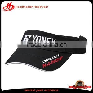 Custom Caps 100 % Cotton Embroidery Sun Caps Sun Visor thumbnail-1