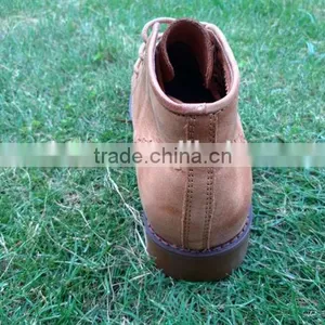 Safety Leather Working Shoes Comfortable Genuine Leather Safety Work Shoes thumbnail-6